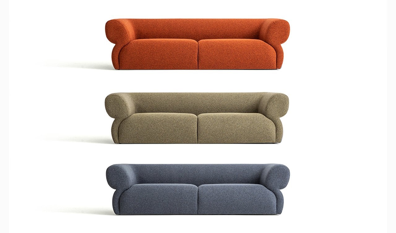 Puffy Color Üçlü Koltuk