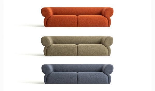 Puffy Color Üçlü Koltuk