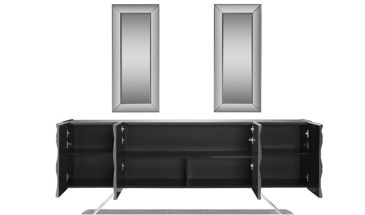 Viona Gri Yemek Odası Takımı