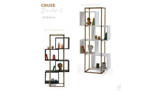 Cruze Modern Kitaplık