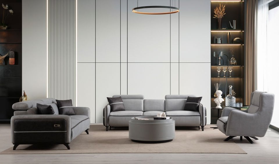 Delhi Oturma Grubu - USB Şarjlı Koltuk