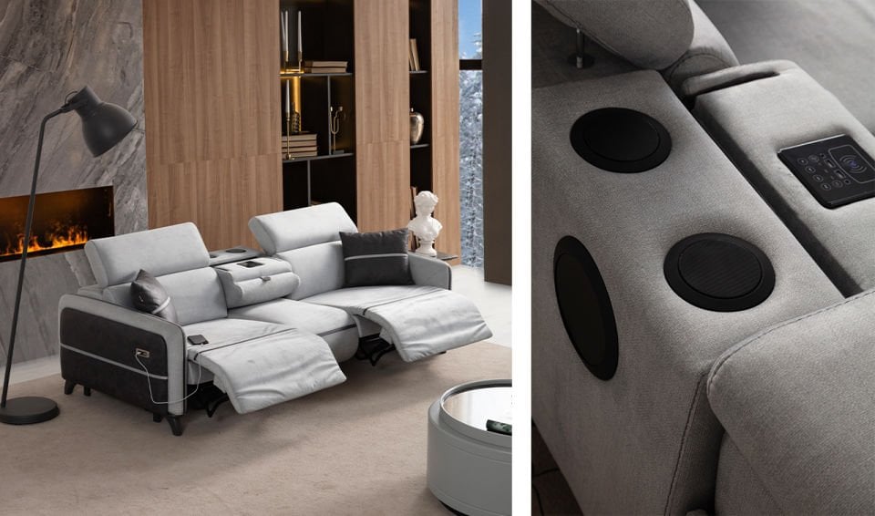 Delhi Oturma Grubu - USB Şarjlı Koltuk