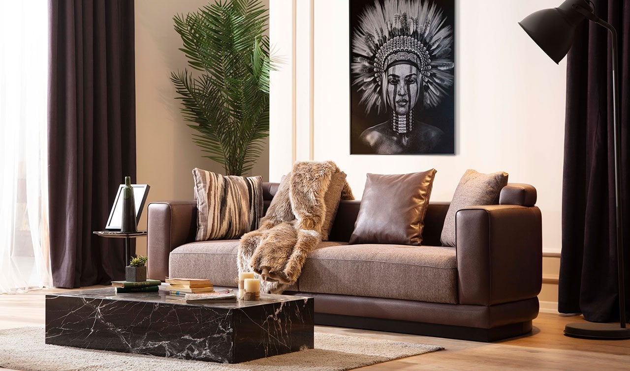 Picasso Üçlü Koltuk