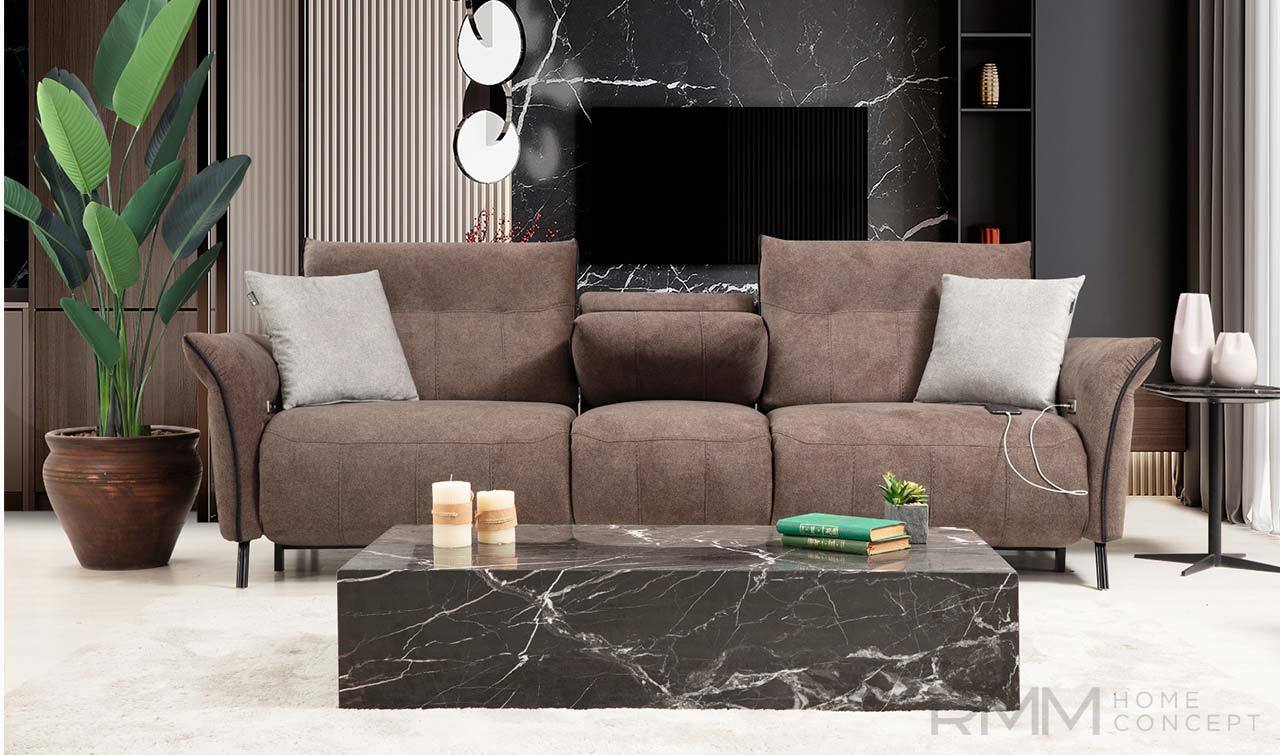 Mozart Müzik Sistemli Koltuk - Taba