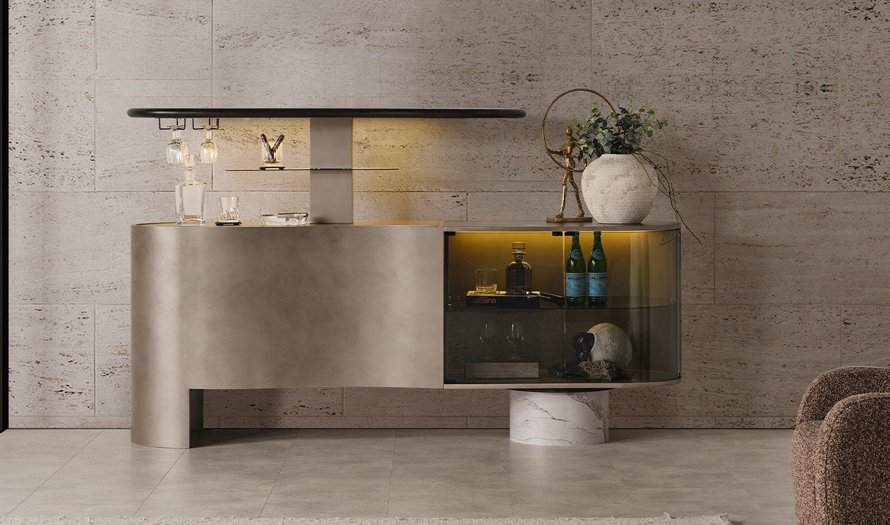 Tesla Ceviz Yemek Odası Takımı