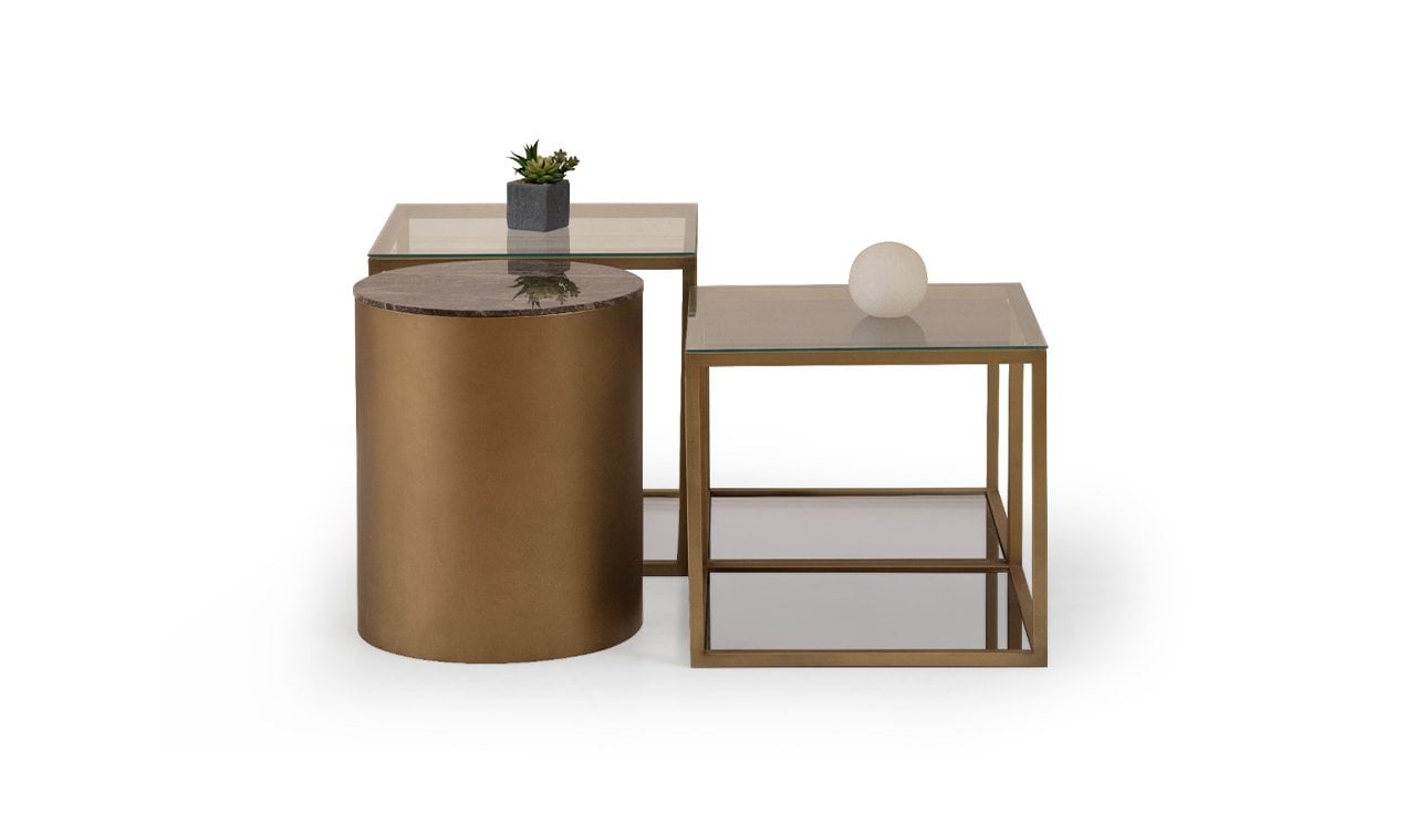 Monte Orta Sehpa - 4 Parça