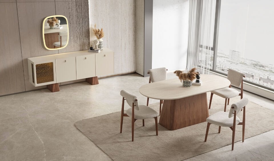 Crown Yemek Odası Takımı