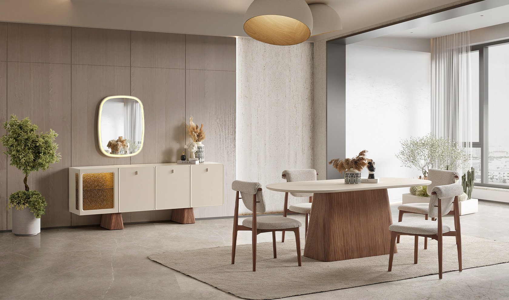 Crown Yemek Odası Takımı