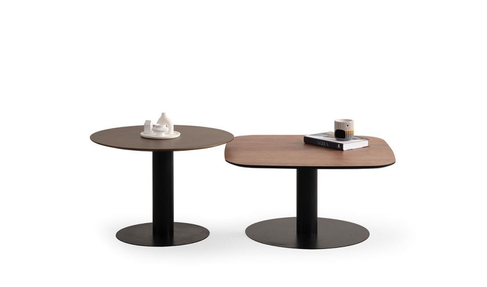 Benny Üçlü Orta Sehpa | Ceviz