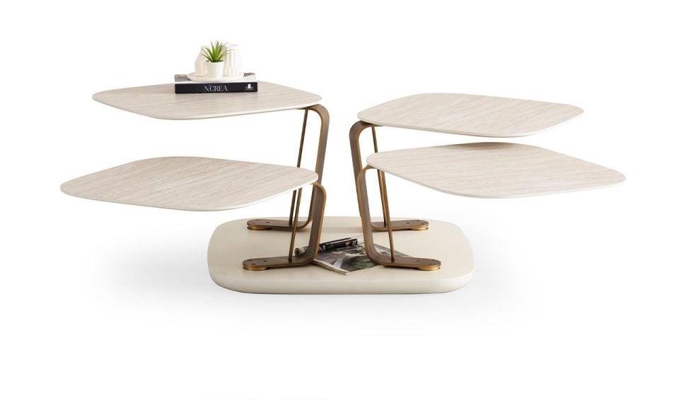 Bentley Orta Sehpa | Traverten