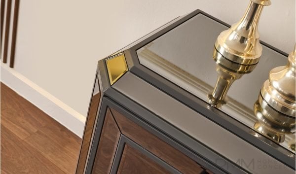 Gucci Luxury Şömineli Tv Ünitesi