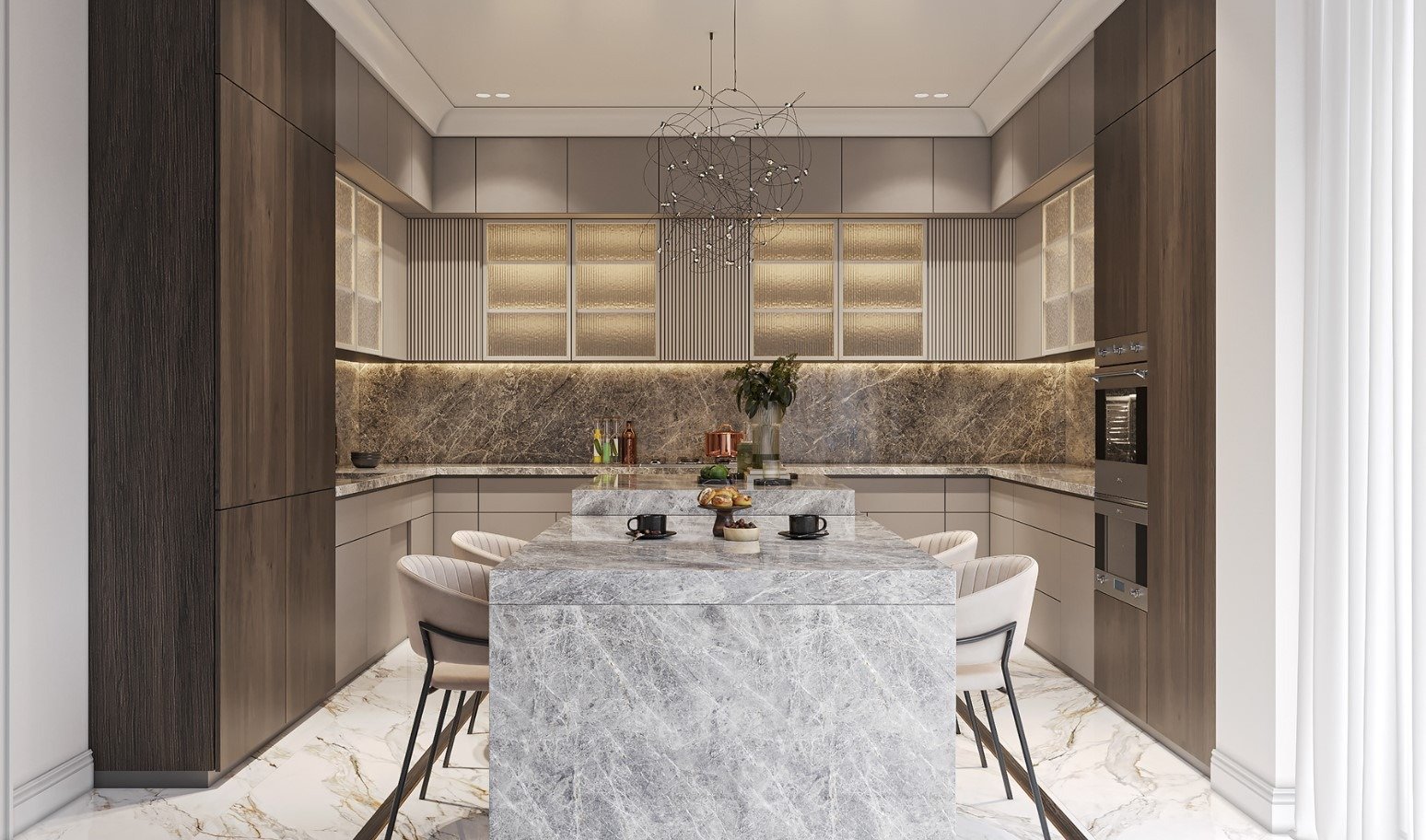 Modern salon tasarımı