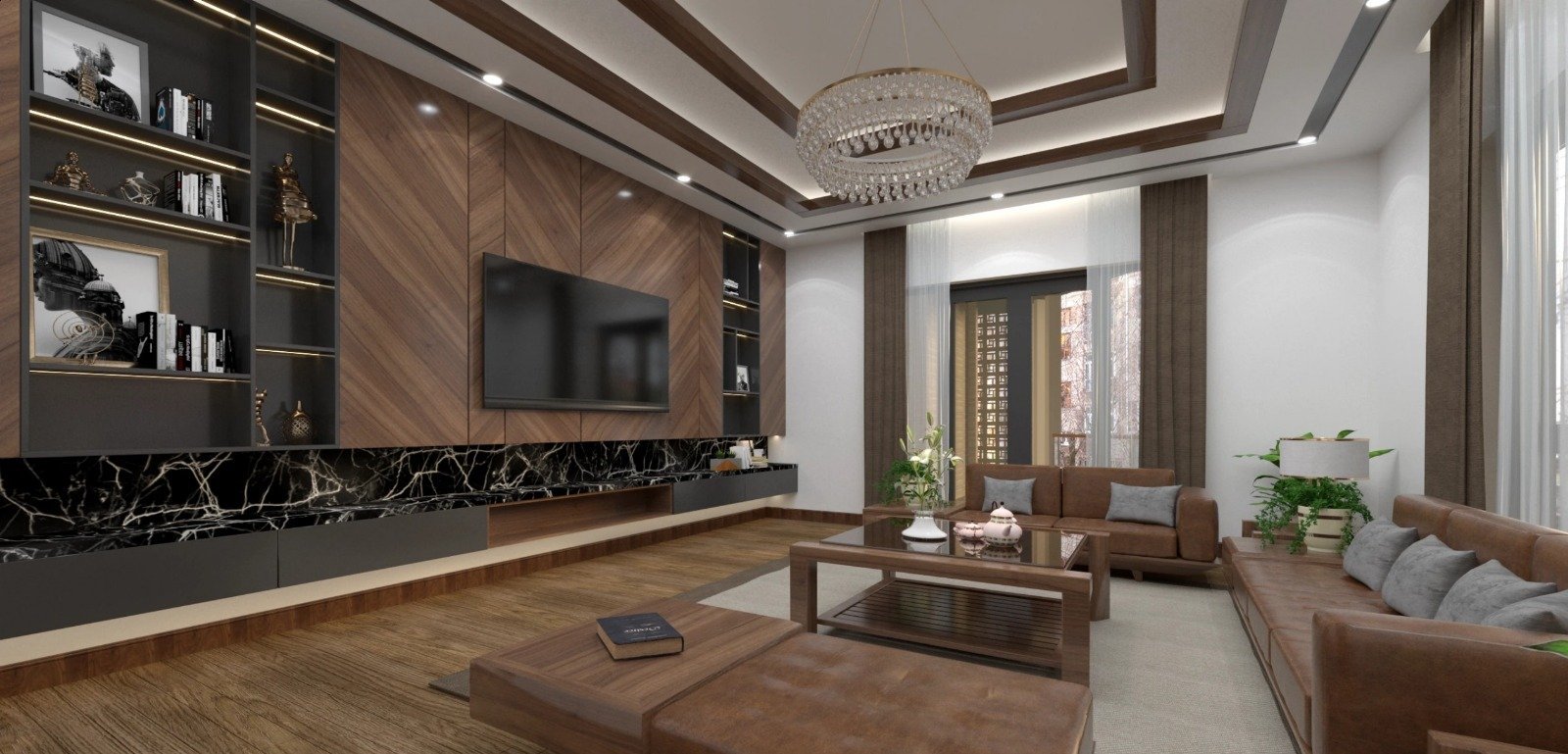 Modern salon tasarımı