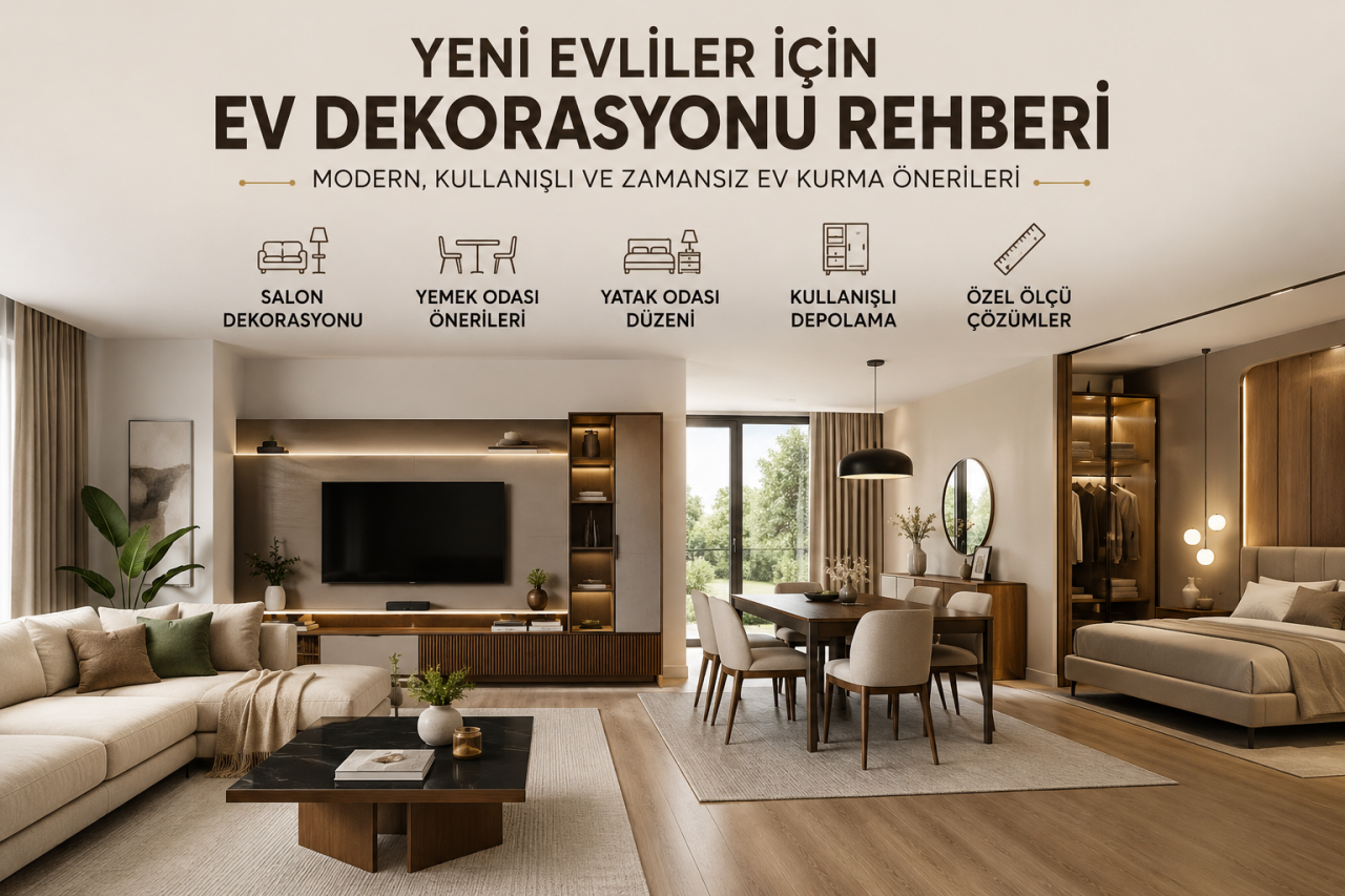 Yeni Evliler İçin Ev Dekorasyonu Rehberi