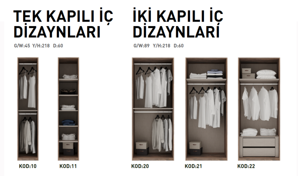 Volante Köşe Dolap Petek 4 Kapaklı Beyaz