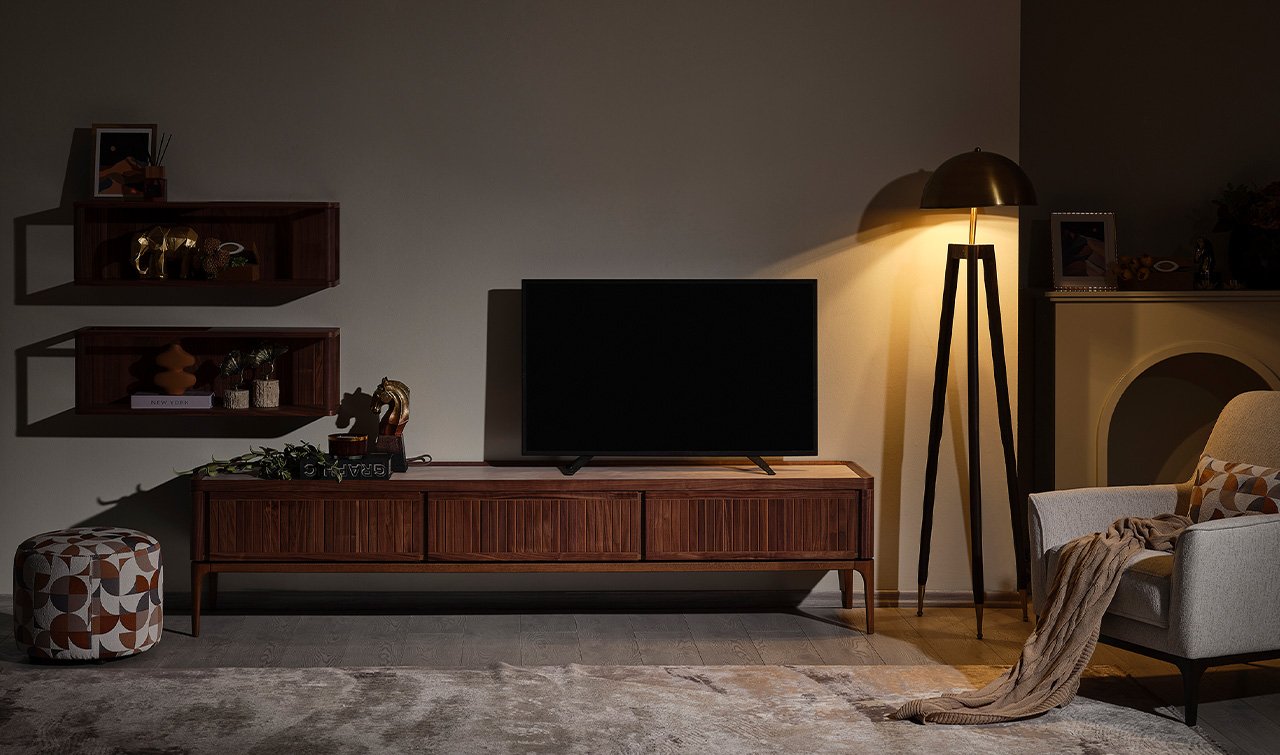 Atlas Tv Ünitesi | Amerikan Cevizi