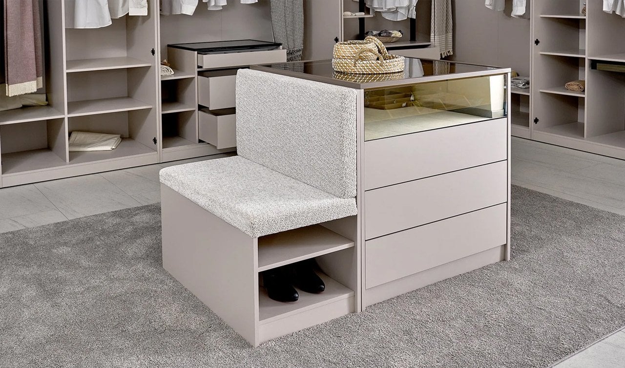 Kaşmir Modüler Köşe Dolap Sistemi