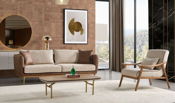 Viola Ahşap Orta Sehpa