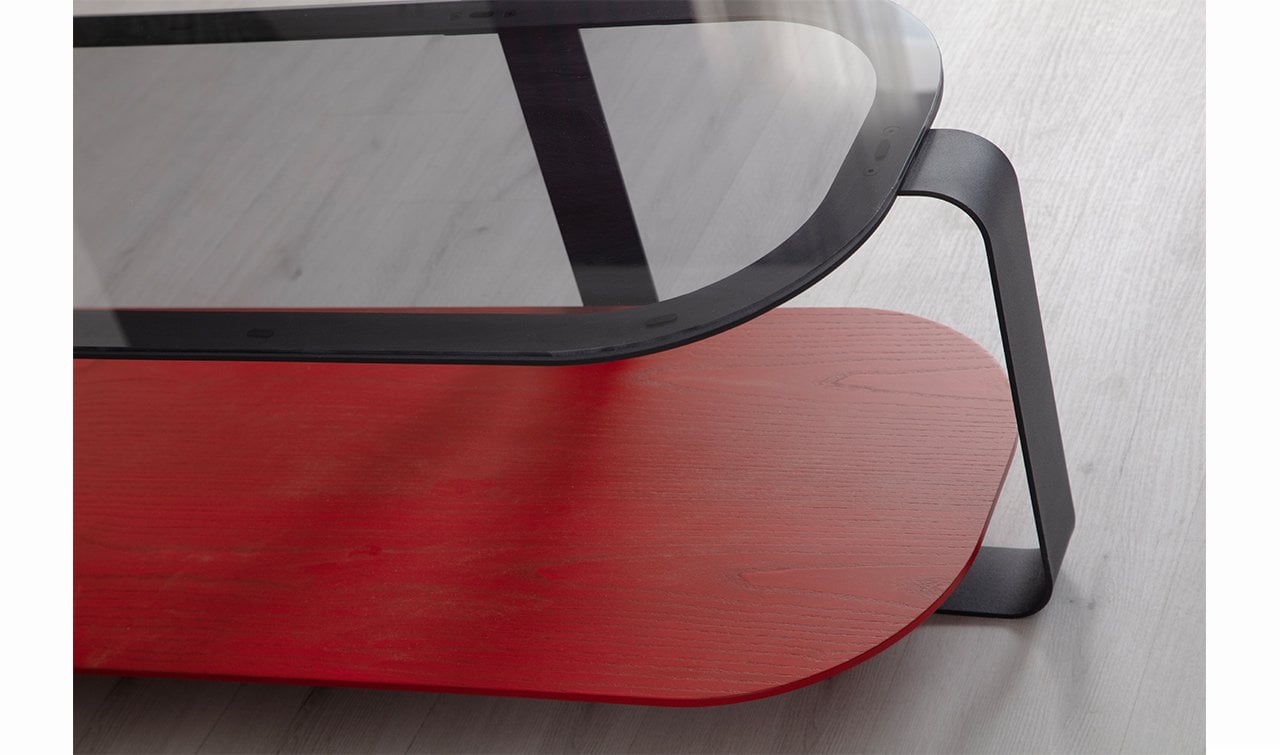 Royal İkili Orta Sehpa | Kırmızı