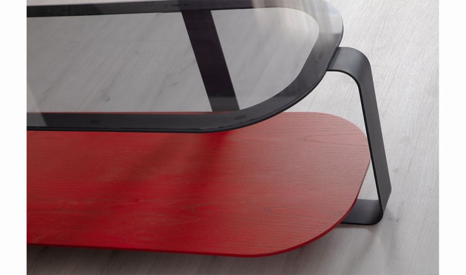 Royal İkili Orta Sehpa | Kırmızı