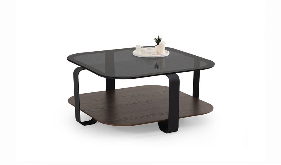 Royal İkili Orta Sehpa | Siyah