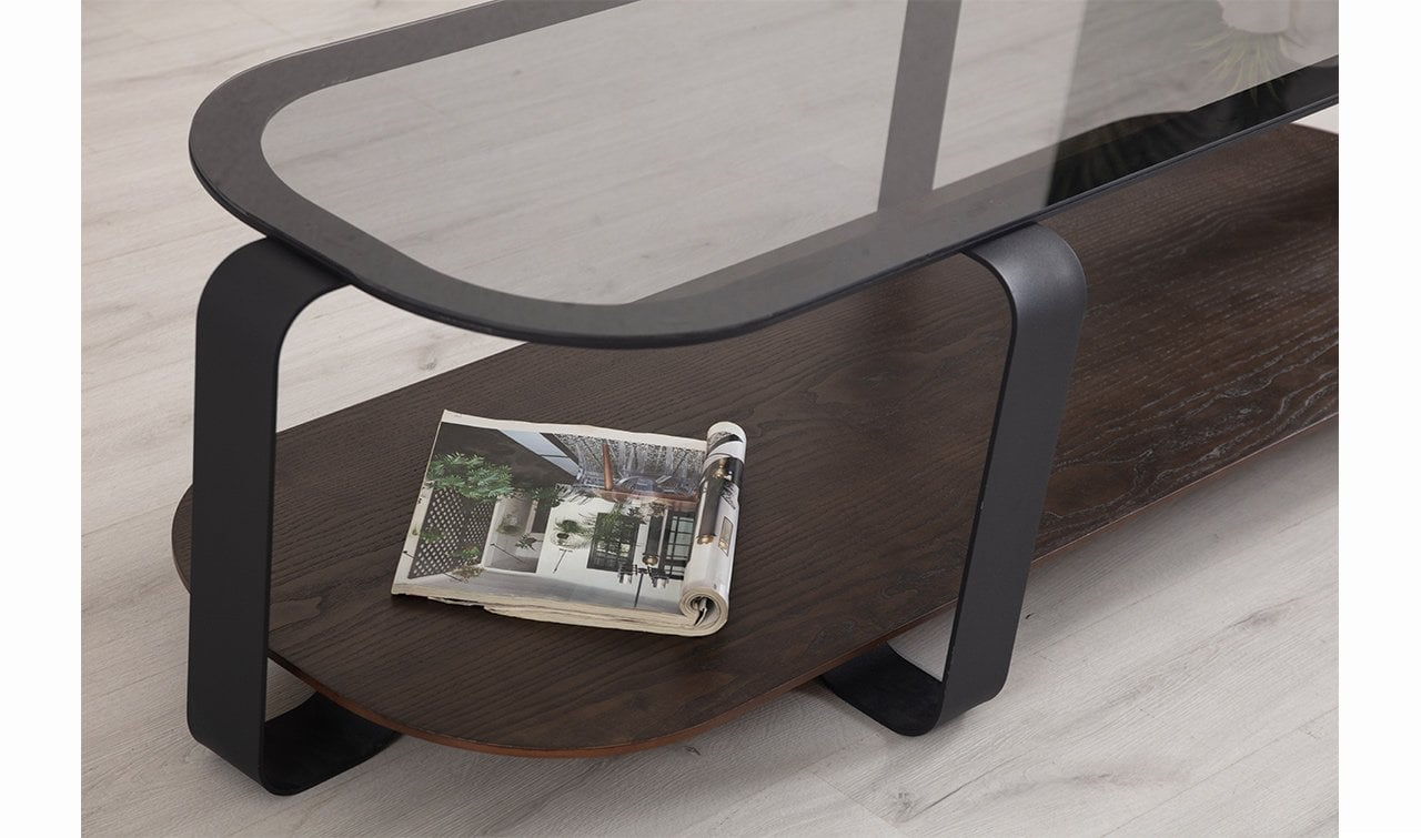 Royal İkili Orta Sehpa | Siyah