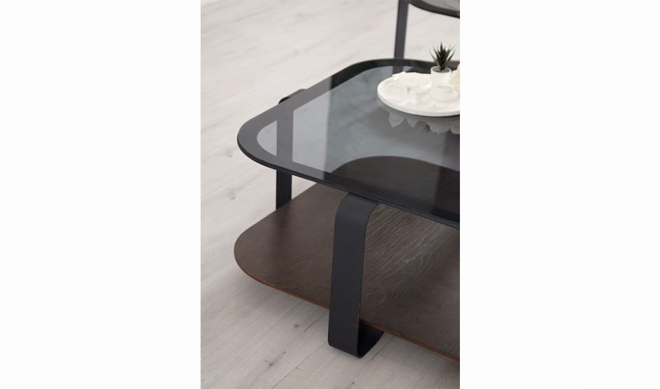 Royal İkili Orta Sehpa | Siyah