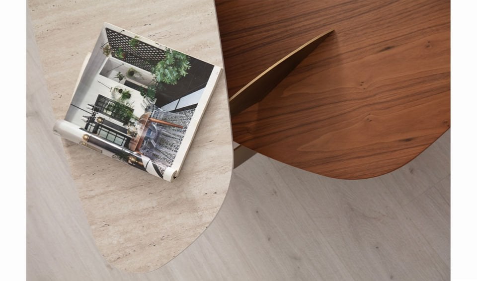 Solid Orta Sehpa |  Traverten