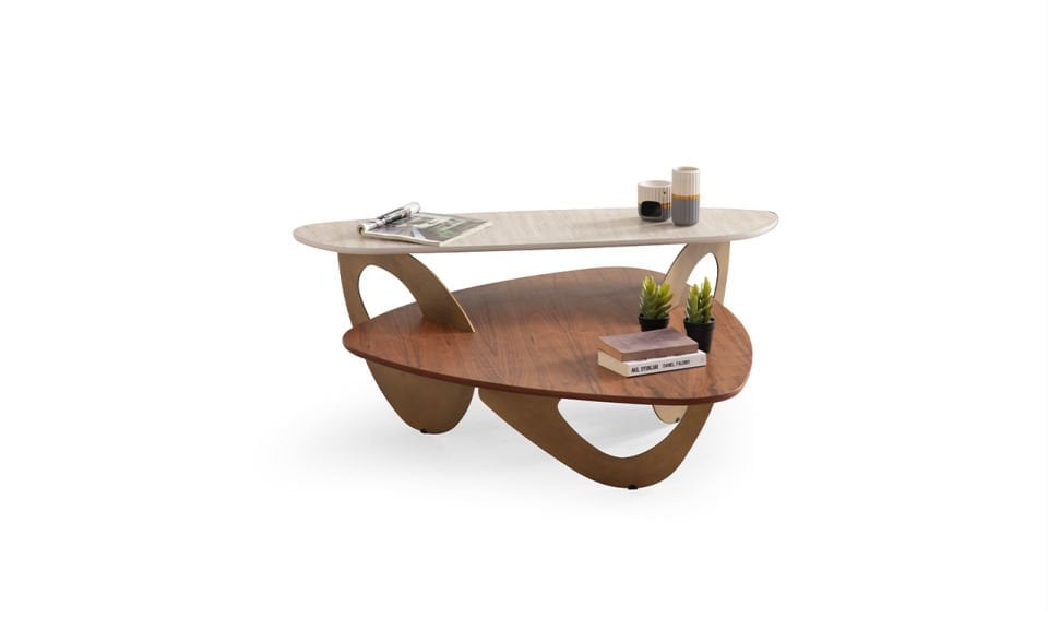 Solid Orta Sehpa |  Traverten