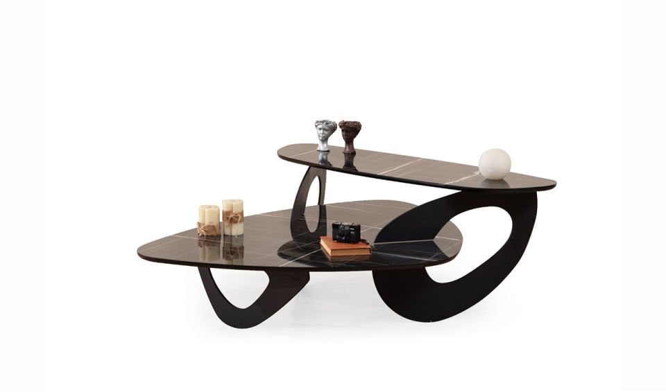 Solid Orta Sehpa | Siyah