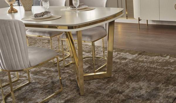 Tesla Luxury Yemek Odası Takımı