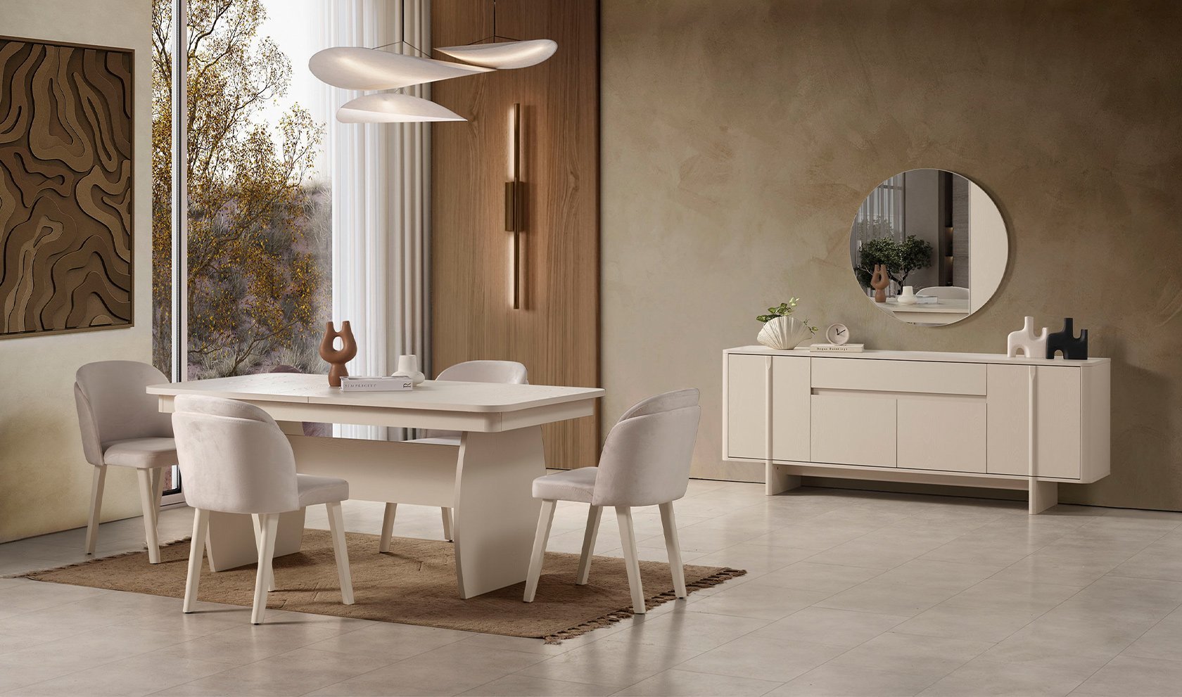 Vizyon Yemek Odası Takımı