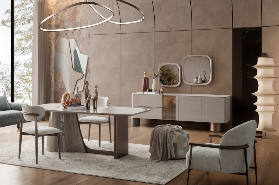 Magna Yemek Odası Takımı | Modern