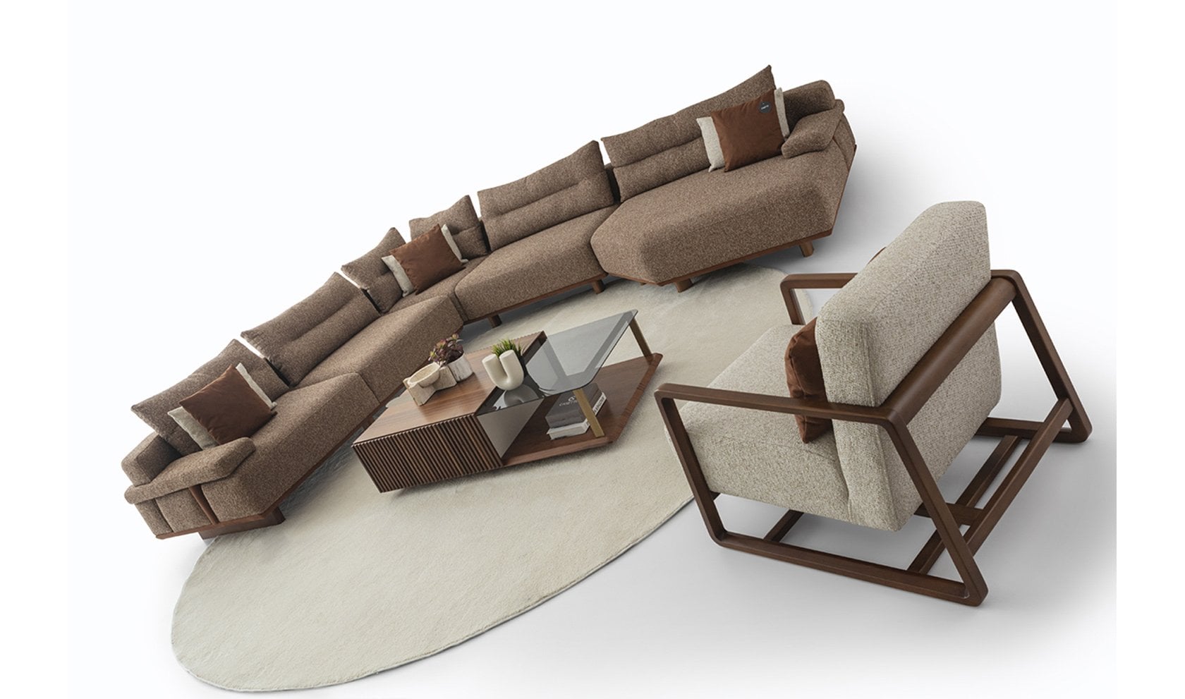 Alba Modüler Köşe Koltuk Takımı