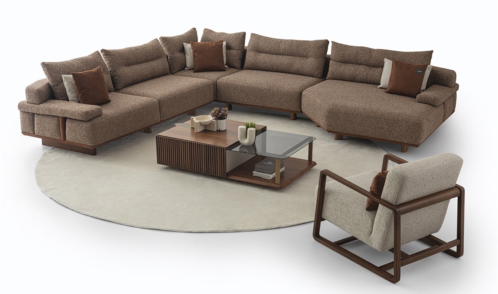 Alba Modüler Köşe Koltuk Takımı