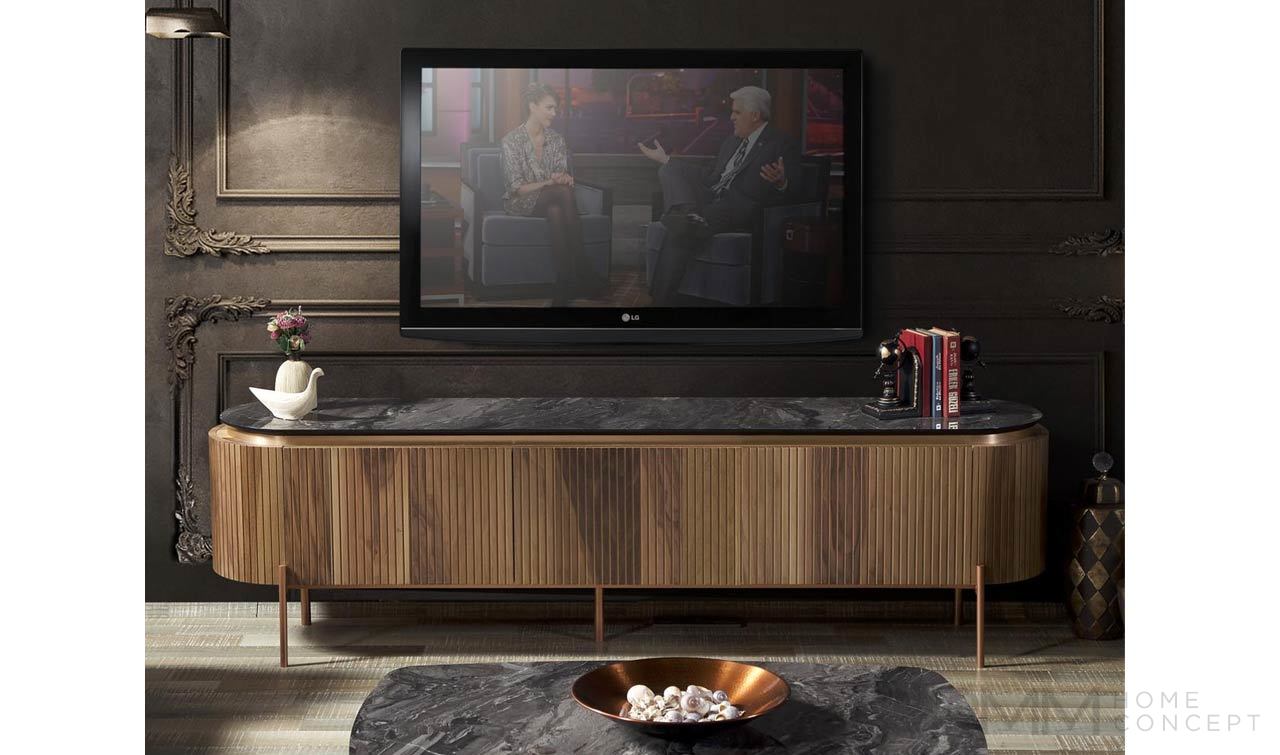 Tesla Ceviz Bronz TV Ünitesi