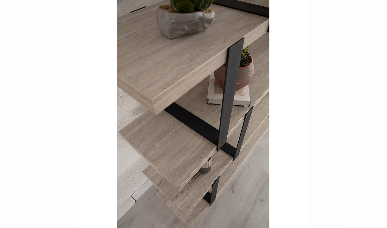 Caps Traverten Kitaplık