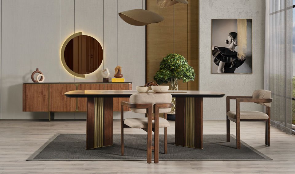 Siesta Modern Yemek Odası Takımı