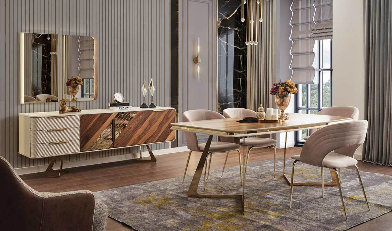 Godiva Yemek Odası Takımı Konsol