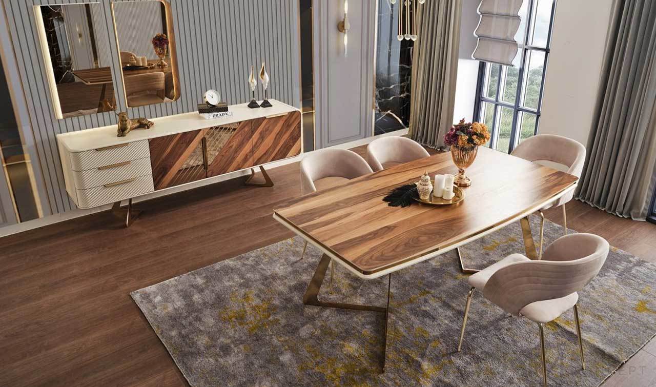 Godiva Yemek Odası Takımı Konsol