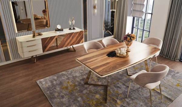 Godiva Yemek Odası Takımı Konsol