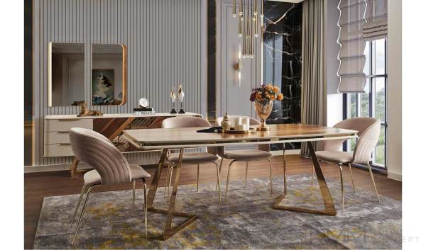 Godiva Yemek Odası Takımı Konsol