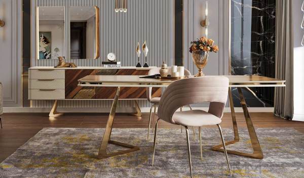 Godiva Yemek Odası Takımı Konsol