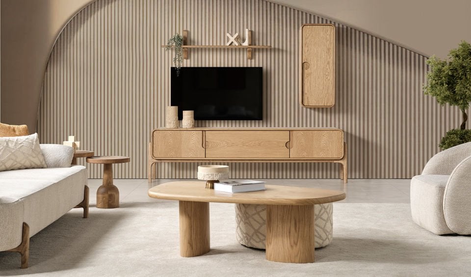 Oslo TV Ünitesi | Meşe