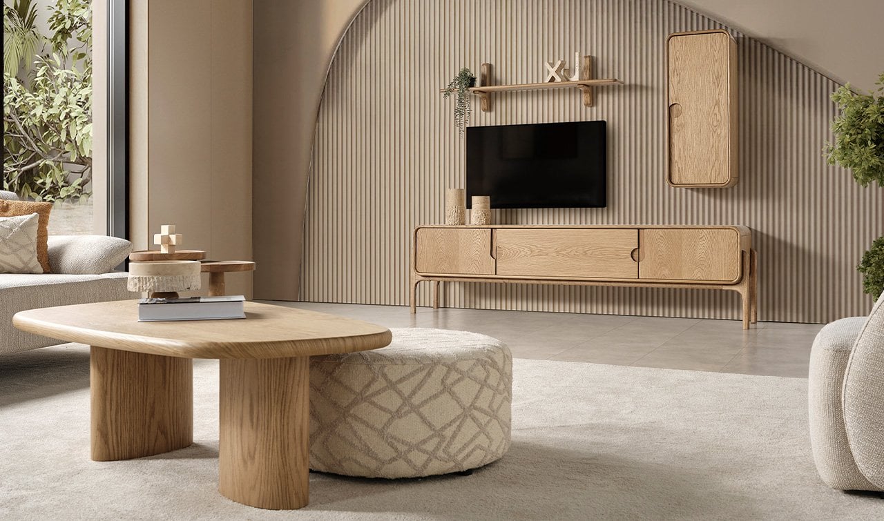 Oslo TV Ünitesi | Meşe