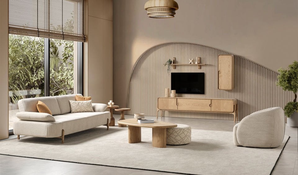 Oslo TV Ünitesi | Meşe