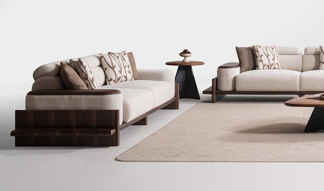 Hisar Koltuk Takımı | Ahşap Kol