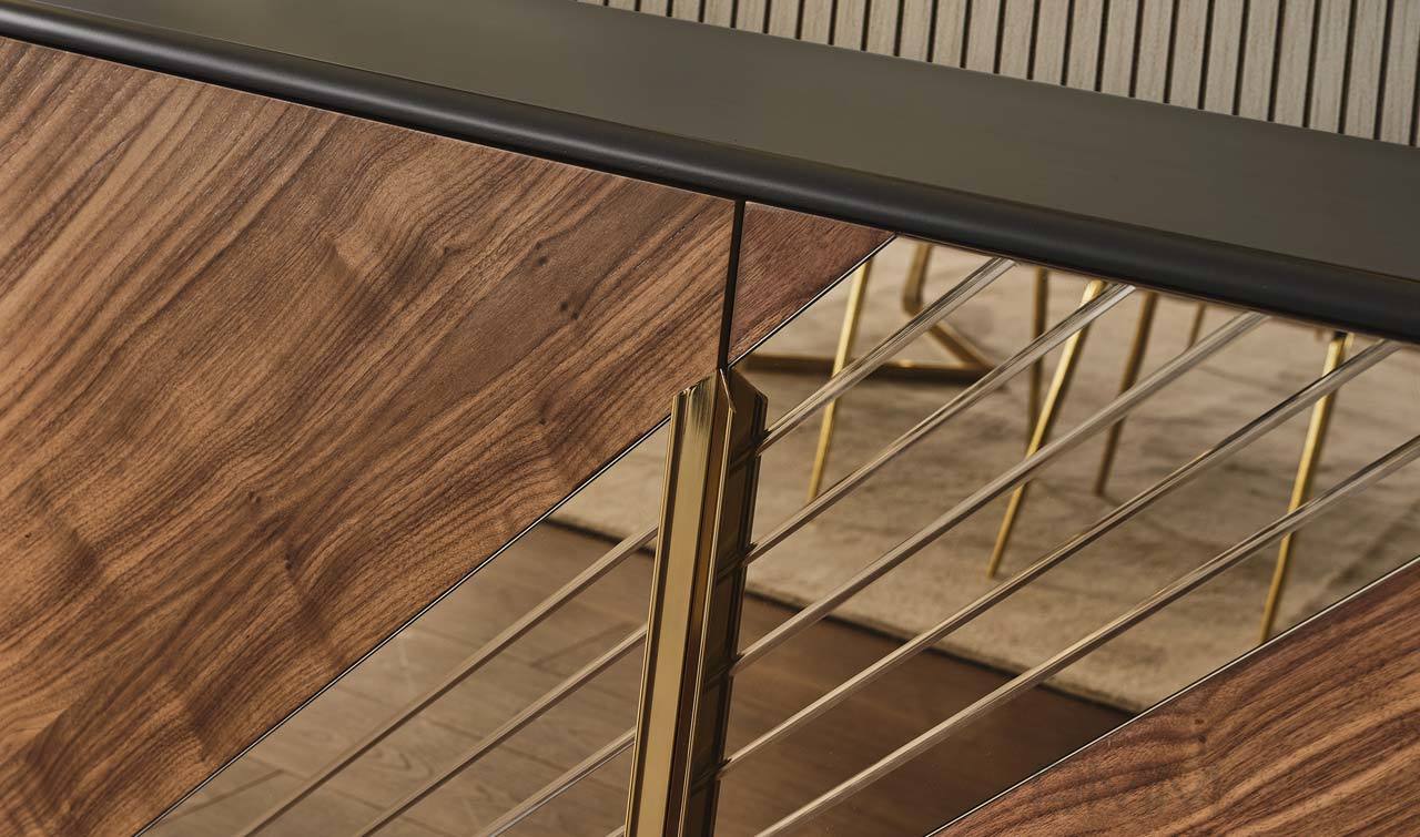 Godiva Siyah Yemek Odası Takımı Konsol