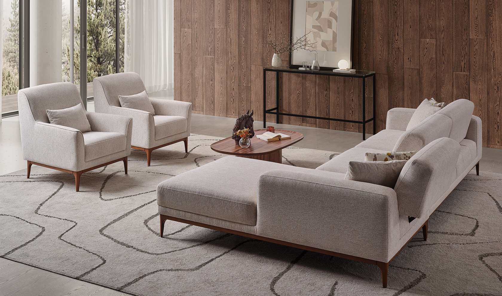 Madrid Mini Köşe Koltuk Takımı