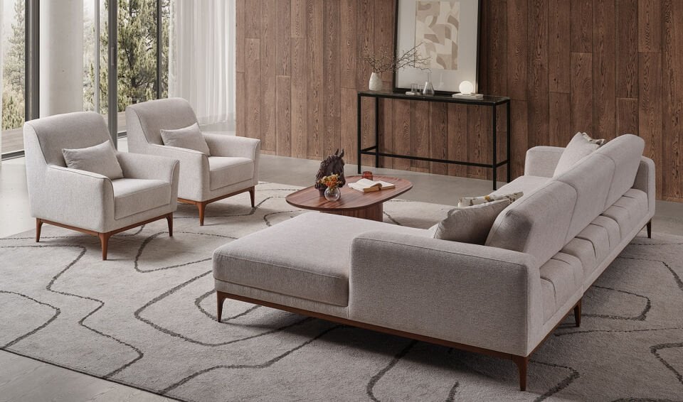 Madrid Mini Köşe Koltuk Takımı